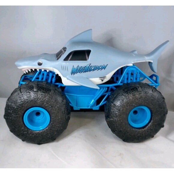Monster Jam Megalodon Storm RC Monster Truck 16” No Remote Spin Master Terrain - Picture 6 of 16